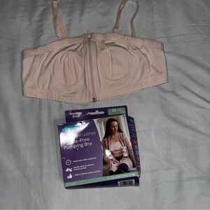 Neutral Pink Hands-Free Pumping Bra